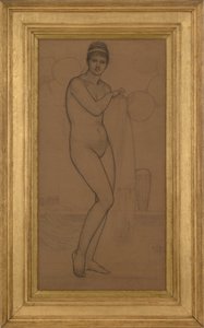 Venus desnuda de pie, 1869 de James Abbott McNeill Whistler
