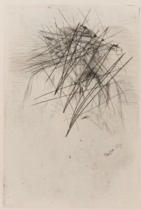 Whistler con sombrero, 1859 de James Abbott McNeill Whistler