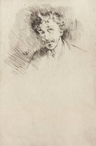 Whistler con el Mechón Blanco, 1879 de James Abbott McNeill Whistler