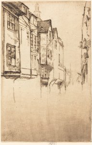 Calle Wych de James Abbott McNeill Whistler
