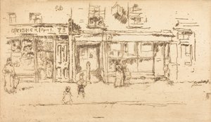 York Street, Westminster, c. 1886-1888 de James Abbott McNeill Whistler