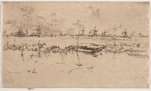Zaandam de James Abbott McNeill Whistler