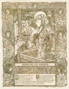 Diseño para Un Cuento de Navidad, c. 1898 de James Allan Duncan