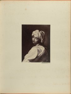 Guido Reni, Beatrice Cenci. (Galería Barberini) según el dibujo de Rocchi