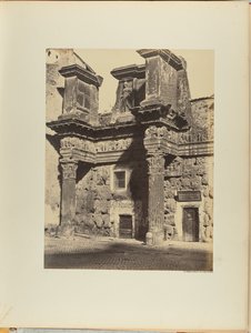 Templo de Minerva en el Foro de Nerva de James Anderson