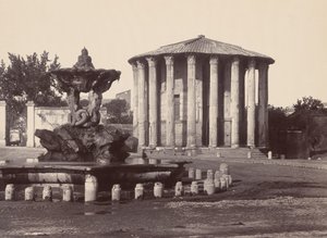 Templo de Vesta y Fuente, Roma de James Anderson