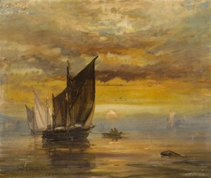 Embarcaciones en alta mar de James B. Dalziel