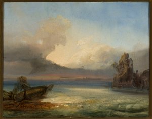 Paisaje marino de James Baker Pyne