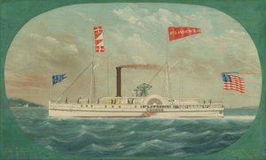 Vapor St. Lawrence, 1850 de James Bard