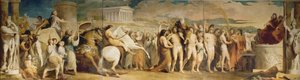 Coronación de los Vencedores en Olimpia, tercero en la serie El Progreso de la Cultura y el Conocimiento Humano, c.1777-84 de James Barry