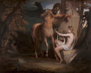 La educación de Aquiles [1772, Royal Academy of Arts, Londres, catálogo de exposición].