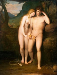 La tentación de Adán de James Barry