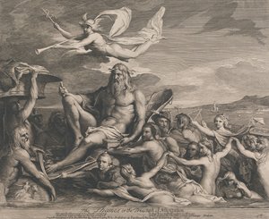 El Támesis o el triunfo de la navegación (Diseños para la Gran Sala de la Sociedad para el Fomento de las Artes) de James Barry