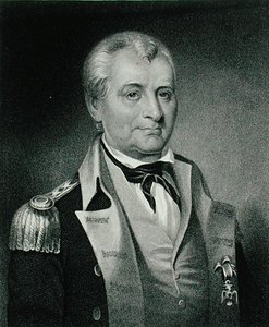General Lachlan McIntosh, grabado por Henry Hoppner Meyer