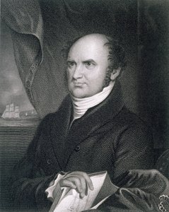 Levi Woodbury, grabado por Robert E. Whitechurch de James Barton Longacre