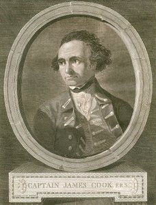 Retrato del Capitán James Cook de James Basire
