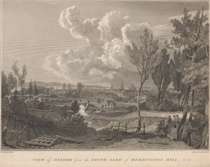 Vista de Oxford desde el lado sur de Heddington Hill de James Basire