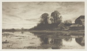 Atardecer, impreso en abril de 1890