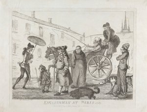 Inglés en París, 1767