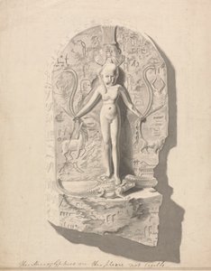 No.1 Tabla de jeroglíficos encontrados en Axum de James Bruce