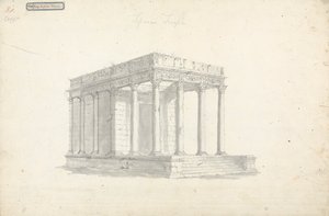 Pl. VIII Templo de Júpiter en Tebessa de James Bruce