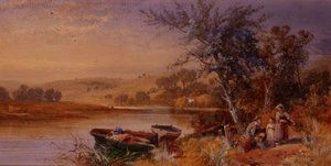 Junto al Lago de James Burrell Smith
