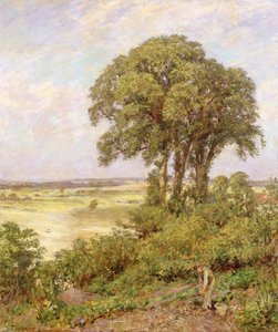 Paisaje en Sussex de James Charles