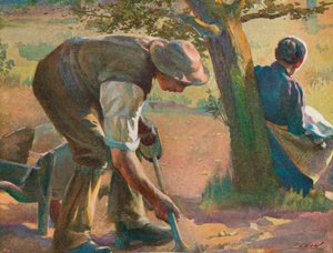 Luz del sol, siglo XIX de James Clark