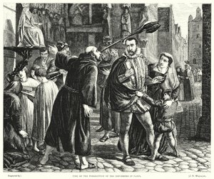 Tiempo de la Persecución de los Reformadores en París de James Clarke Hook