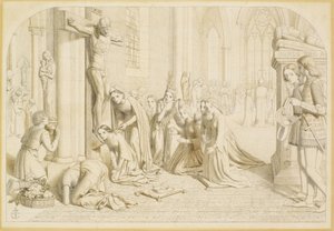 Un incidente en la vida de Santa Isabel de Hungría de James Collinson