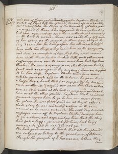 Egerton MS 2177 A f.367r Capitán Cook: Diarios III de James Cook