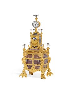 Reloj de mesa musical de Jorge III, c.1766 (ver también 1860) de James Cox