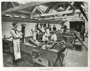 Hospital escocés Princesa Luisa para marineros y soldados sin extremidades en Erskine House de James Craig Annan