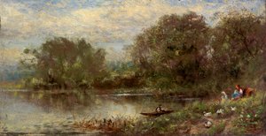 Paisaje llamado La bellota, siglo XIX de James Crawford Thom