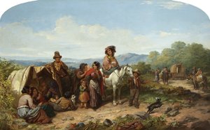 La disolución del campamento de James Curnock