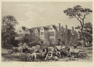 Sawston Hall, Cambridgeshire de James Dafforne