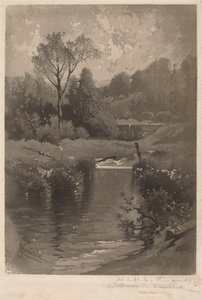 Una vieja presa cerca de Montrose de James David Smillie