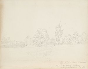 Casa del Sr. Mains en el Lago Derwent, Condado de Susquehanna, Pa., 1843 de James David Smillie