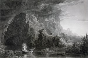 El viaje de la vida: Infancia, c. 1855 de James David Smillie
