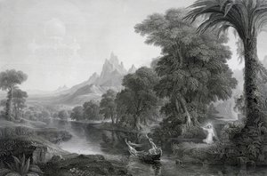 El viaje de la vida: Juventud, c. 1855 de James David Smillie