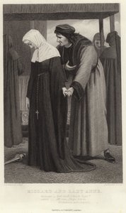 Ricardo y Lady Anne, Ricardo III, Acto I, Escena II de James Dawson Watson