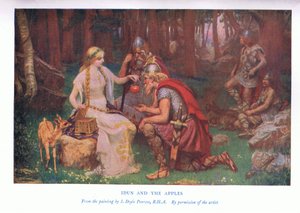Idun y las manzanas