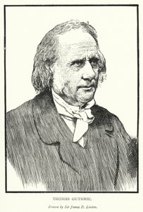 Thomas Guthrie (grabado) de James Dromgole Linton
