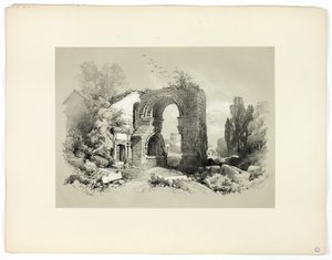 Aliscamps, W. Arles, de Selecciones pintorescas de James Duffield Harding