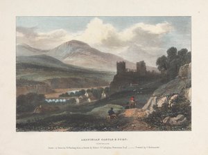 Castillo de Ardfinian y Fuerte de Tipperary de James Duffield Harding