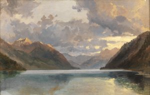Lago Lucerna de James Duffield Harding