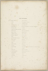 Lista de láminas, de El parque y el bosque