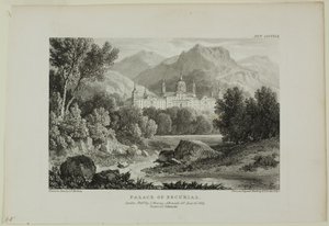 Palacio de El Escorial de James Duffield Harding