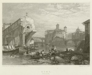 Roma, Ponte Rotti de James Duffield Harding