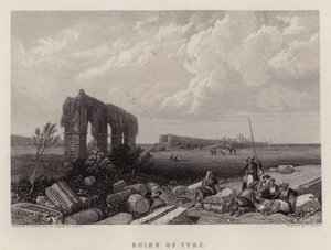 Ruinas de Tiro de James Duffield Harding